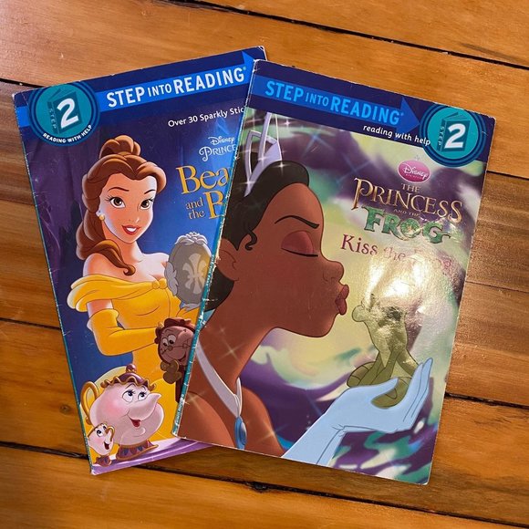 Disney Toys Disney Princess Step Into Reading Level 2 Book Lot Poshmark